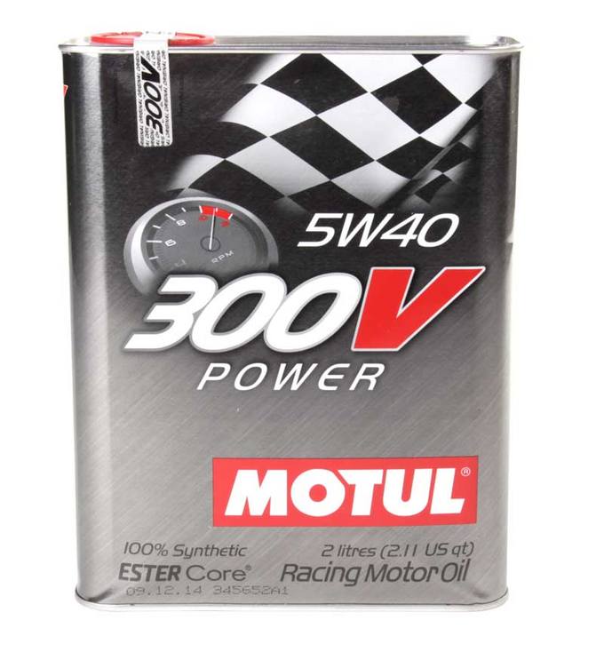 Engine Oil (5w40) (2 Liter) (Power 300V) - Motul 104242